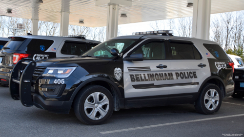 Additional photo  of Bellingham Police
                    Cruiser 405, a 2018 Ford Police Interceptor Utility                     taken by Kieran Egan