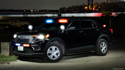 Additional photo  of Portsmouth Police
                    Cruiser 7197, a 2021 Ford Police Interceptor Utility                     taken by Kieran Egan
