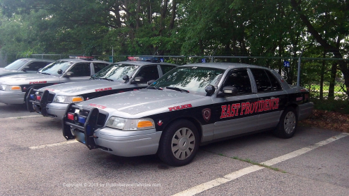 Additional photo  of East Providence Police
                    Car [2]34, a 2006-2008 Ford Crown Victoria Police Interceptor/Go Rhino Push Bumper                     taken by Kieran Egan