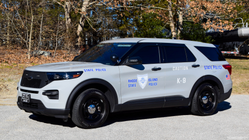 Additional photo  of Rhode Island State Police
                    Cruiser 223, a 2020 Ford Police Interceptor Utility                     taken by Kieran Egan