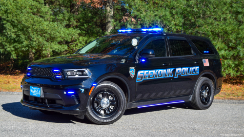 Additional photo  of Seekonk Police
                    Car 7, a 2021 Dodge Durango                     taken by Kieran Egan