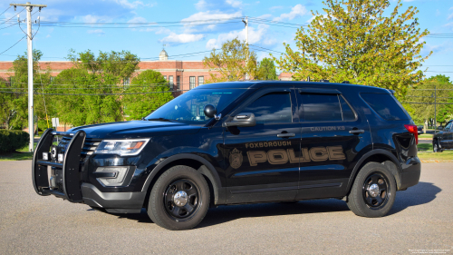 Additional photo  of Foxborough Police
                    Cruiser 29, a 2017 Ford Police Interceptor Utility                     taken by Kieran Egan