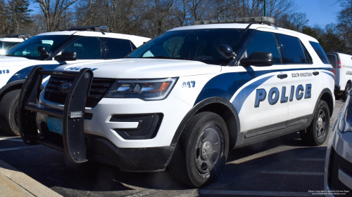 Additional photo  of South Kingstown Police
                    Cruiser 417, a 2018 Ford Police Interceptor Utility                     taken by Kieran Egan