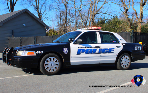 Additional photo  of Cumberland Police
                    Cruiser 403, a 2009-2011 Ford Crown Victoria Police Interceptor                     taken by Kieran Egan