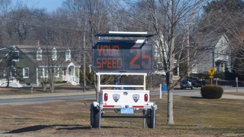 Additional photo  of Hopkinton Police
                    Speed Trailer 4512, a 2009 MPH Speed Monitor                     taken by Kieran Egan