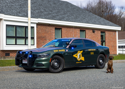 Additional photo  of New Hampshire State Police
                    Cruiser 307, a 2022 Dodge Charger                     taken by Kieran Egan