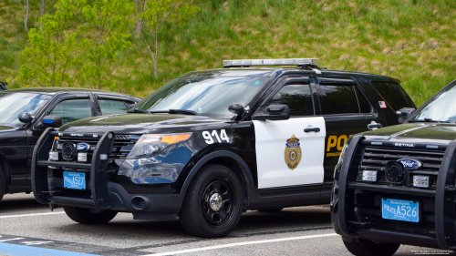 Additional photo  of Bridgewater State University Police
                    Cruiser 914, a 2015 Ford Police Interceptor Utility                     taken by Kieran Egan