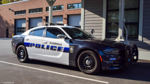 Additional photo  of Plainville Police
                    Cruiser 305, a 2016 Dodge Charger                     taken by Jamian Malo