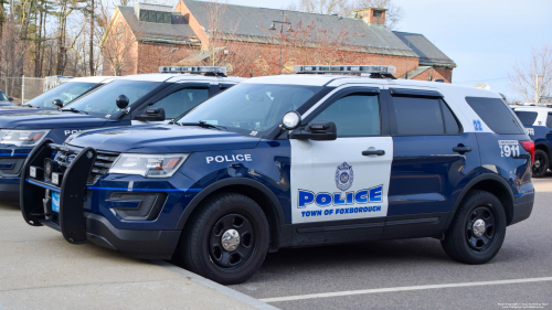 Additional photo  of Foxborough Police
                    Cruiser 22, a 2017 Ford Police Interceptor Utility                     taken by Kieran Egan