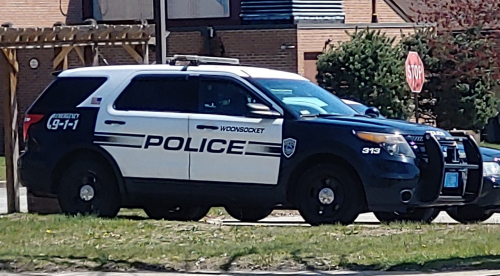 Additional photo  of Woonsocket Police
                    Cruiser 313, a 2015 Ford Police Interceptor Utility                     taken by Kieran Egan