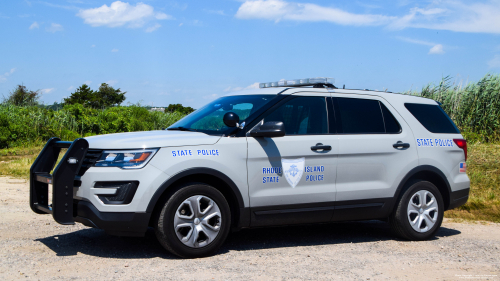 Additional photo  of Rhode Island State Police
                    Cruiser 46, a 2018 Ford Police Interceptor Utility                     taken by Kieran Egan