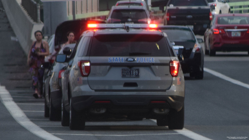 Additional photo  of Rhode Island State Police
                    Cruiser 189, a 2018 Ford Police Interceptor Utility                     taken by Kieran Egan