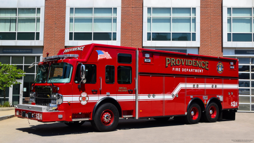 Additional photo  of Providence Fire
                    Special Hazards 1, a 2021 Spartan/Rescue 1                     taken by Kieran Egan