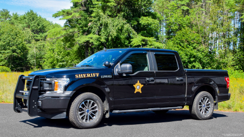 Additional photo  of Grafton County Sheriff
                    Car 10, a 2020 Ford F-150 Police Responder                     taken by Kieran Egan
