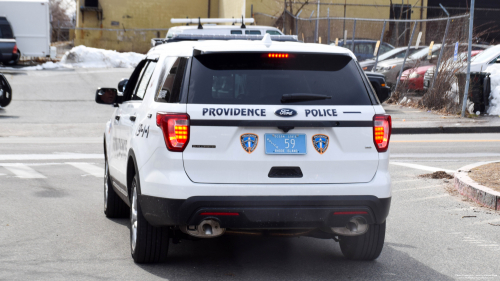 Additional photo  of Providence Police
                    Cruiser 59, a 2017 Ford Police Interceptor Utility                     taken by Kieran Egan