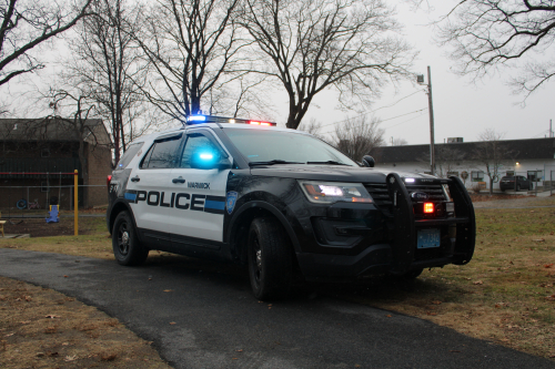 Additional photo  of Warwick Police
                    Cruiser T-34, a 2016 Ford Police Interceptor Utility                     taken by @riemergencyvehicles