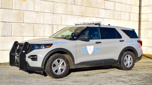 Additional photo  of Rhode Island State Police
                    Cruiser 127, a 2020 Ford Police Interceptor Utility                     taken by Kieran Egan