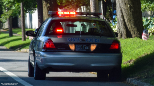 Additional photo  of Rhode Island State Police
                    Cruiser 144, a 2009-2011 Ford Crown Victoria Police Interceptor                     taken by Kieran Egan