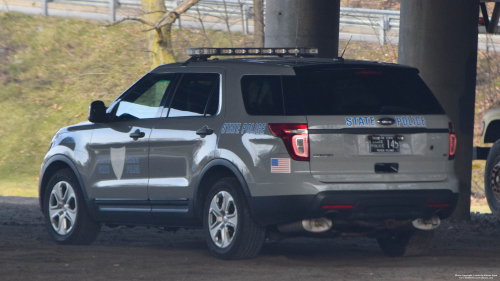 Additional photo  of Rhode Island State Police
                    Cruiser 145, a 2013-2015 Ford Police Interceptor Utility                     taken by Kieran Egan