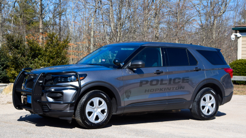 Additional photo  of Hopkinton Police
                    Cruiser 188, a 2021 Ford Police Interceptor Utility                     taken by Kieran Egan