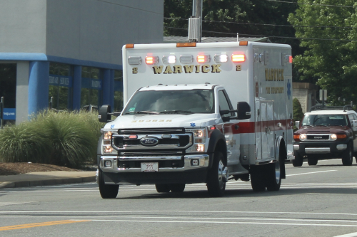 Additional photo  of Warwick Fire
                    Rescue 2, a 2021 Ford F-550/Horton                     taken by Kieran Egan