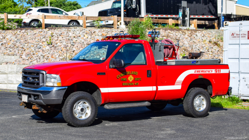 Additional photo  of Cumberland Fire
                    Brush 43, a 2003 Ford F-350                     taken by Kieran Egan