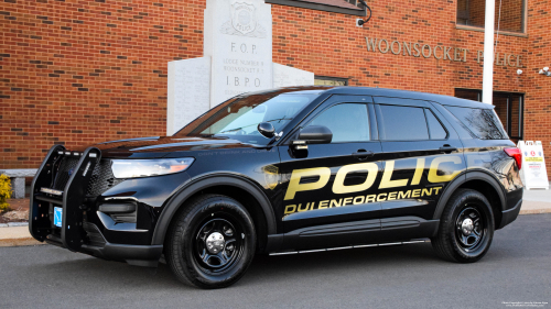 Additional photo  of Woonsocket Police
                    DUI Enforcement Unit, a 2020 Ford Police Interceptor Utility                     taken by Kieran Egan