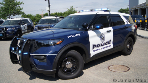 Additional photo  of Foxborough Police
                    Cruiser 28, a 2020 Ford Police Interceptor Utility                     taken by Kieran Egan