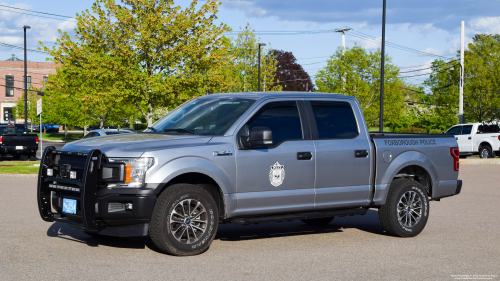 Additional photo  of Foxborough Police
                    Cruiser 16, a 2020 Ford F-150 Police Responder                     taken by Kieran Egan