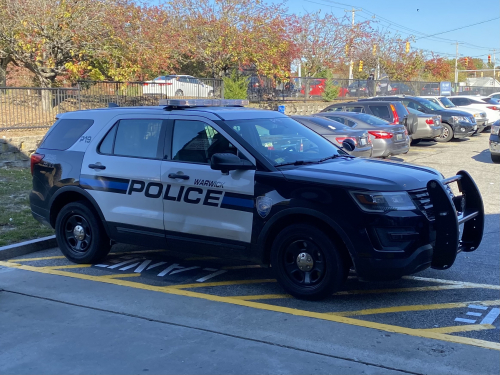 Additional photo  of Warwick Police
                    Cruiser P-19, a 2019 Ford Police Interceptor Utility                     taken by @riemergencyvehicles