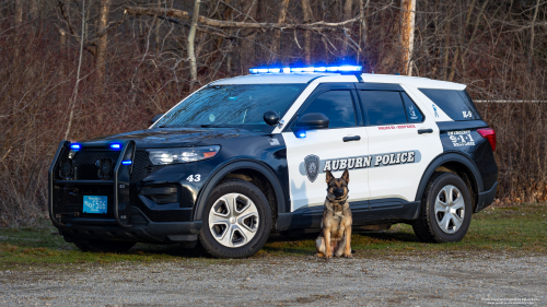 Additional photo  of Auburn Police
                    Car 43, a 2020 Ford Police Interceptor Utility                     taken by Kieran Egan