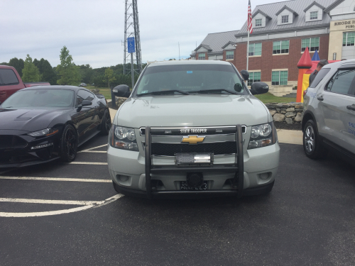 Additional photo  of Rhode Island State Police
                    Cruiser 223, a 2013 Chevrolet Tahoe                     taken by Kieran Egan