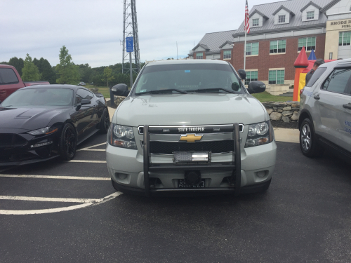 Additional photo  of Rhode Island State Police
                    Cruiser 223, a 2013 Chevrolet Tahoe                     taken by Kieran Egan