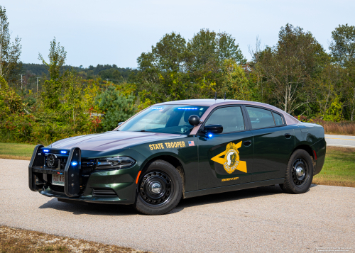 Additional photo  of New Hampshire State Police
                    Cruiser 412, a 2020 Dodge Charger                     taken by Kieran Egan