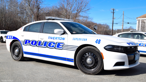 Additional photo  of Tiverton Police
                    Car 48, a 2016 Dodge Charger                     taken by Kieran Egan