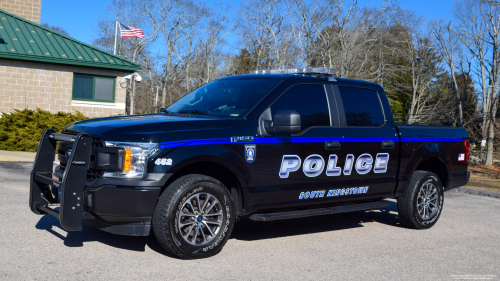 Additional photo  of South Kingstown Police
                    Cruiser 452, a 2020 Ford F-150 XL Crew Cab                     taken by Kieran Egan