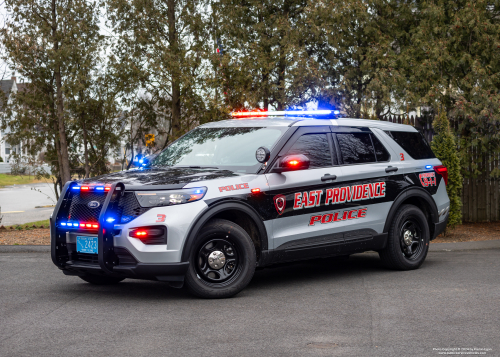 Additional photo  of East Providence Police
                    Car 3, a 2022 Ford Police Interceptor Utility                     taken by Kieran Egan