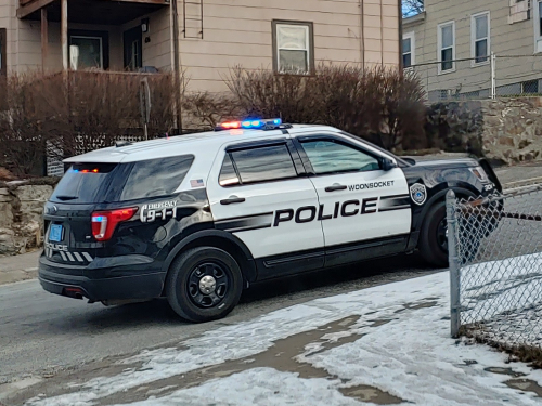 Additional photo  of Woonsocket Police
                    Cruiser 304, a 2016-2019 Ford Police Interceptor Utility                     taken by Jamian Malo