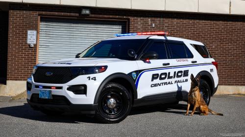 Additional photo  of Central Falls Police
                    Car 14, a 2021 Ford Police Interceptor Utility                     taken by Kieran Egan