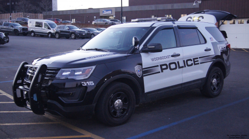 Additional photo  of Woonsocket Police
                    Cruiser 315, a 2016-2019 Ford Police Interceptor Utility                     taken by Kieran Egan