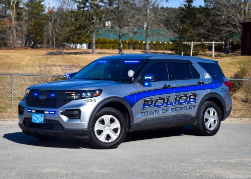 Additional photo  of Berkley Police
                    Cruiser 504, a 2011 Ford Crown Victoria Police Interceptor                     taken by Kieran Egan