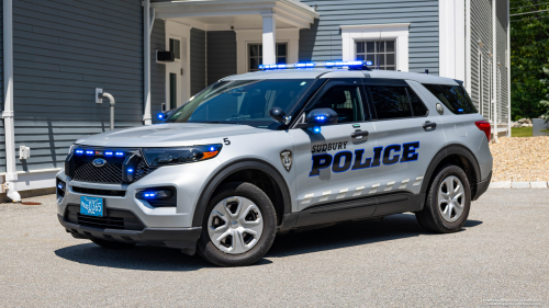 Additional photo  of Sudbury Police
                    Car 5, a 2023 Ford Police Interceptor Utility                     taken by Kieran Egan