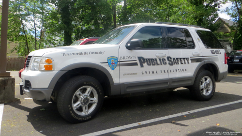 Additional photo  of Brown University Police
                    Crime Prevention Unit, a 2002 Ford Explorer                     taken by Kieran Egan