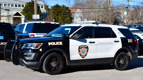 Additional photo  of Newport Police
                    Car 4, a 2016 Ford Police Interceptor Utility                     taken by Kieran Egan