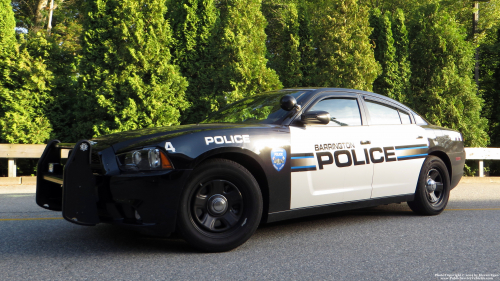 Additional photo  of Barrington Police
                    Car 4, a 2014 Dodge Charger                     taken by @riemergencyvehicles