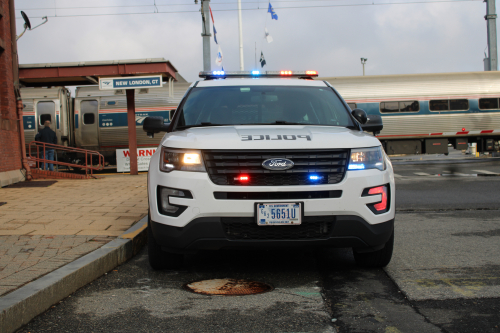 Additional photo  of Amtrak Police
                    Cruiser 109, a 2016-2019 Ford Police Interceptor Utility                     taken by Kieran Egan