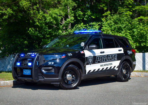 Additional photo  of Wilmington Police
                    Cruiser 33, a 2020 Ford Police Interceptor Utility                     taken by Kieran Egan