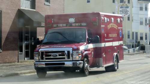 Additional photo  of Pawtucket Fire
                    Rescue 3, a 2009 Ford E-450                     taken by Kieran Egan