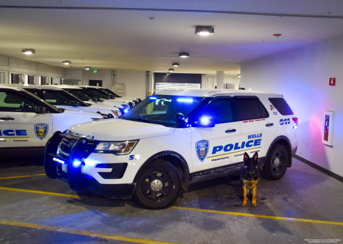 Additional photo  of Wells Police
                    Car 56, a 2016-2019 Ford Police Interceptor Utility                     taken by Kieran Egan