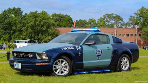 Additional photo  of Massachusetts State Police
                    Cruiser 500, a 2006 Ford Mustang                     taken by Kieran Egan